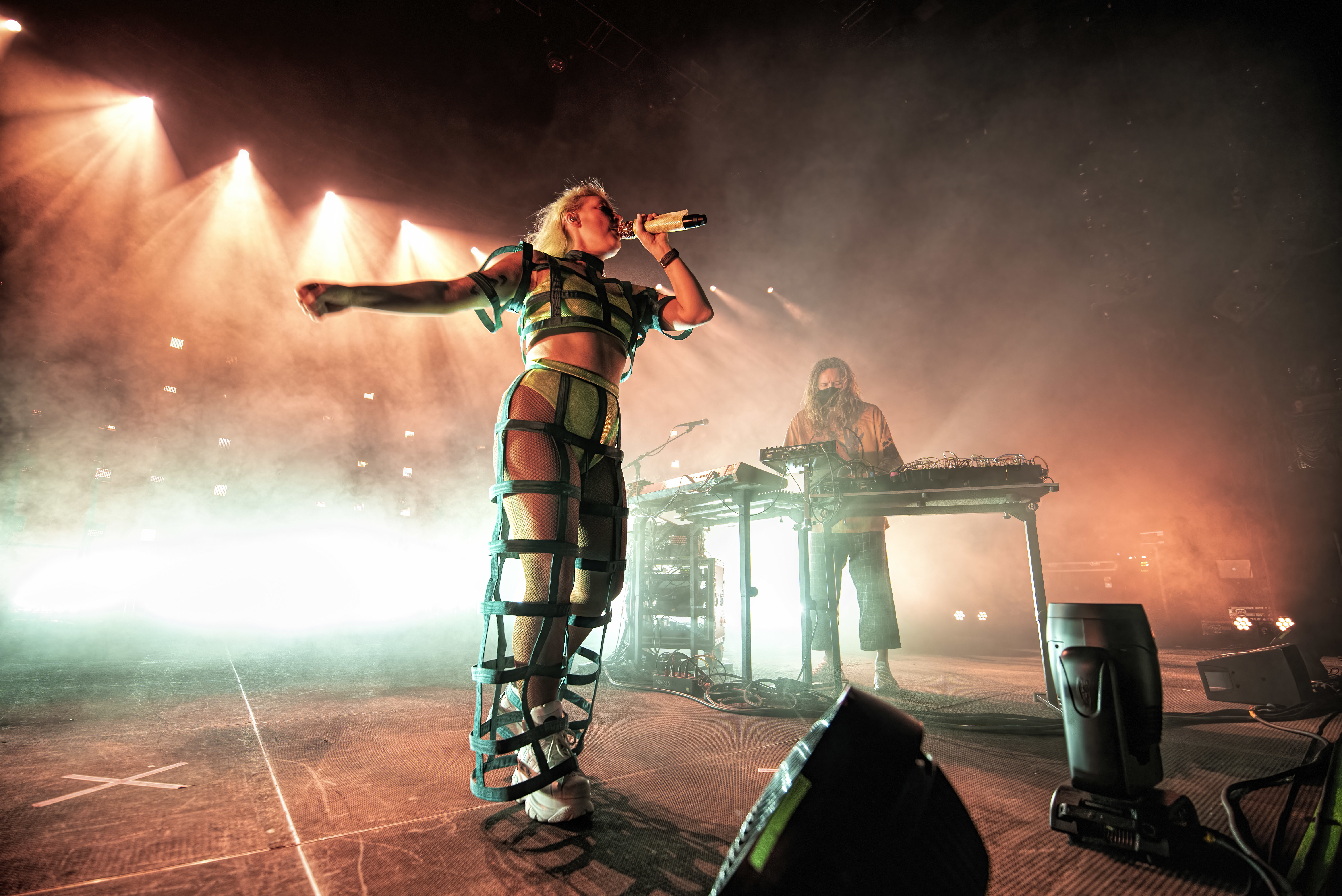 Sylvan Esso playing live